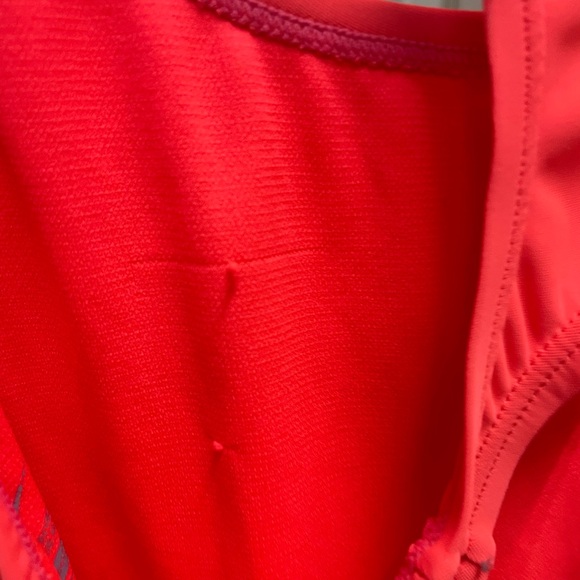 Hot pink/orange Vintage Nike One Piece Swimsuit - Picture 4 of 5